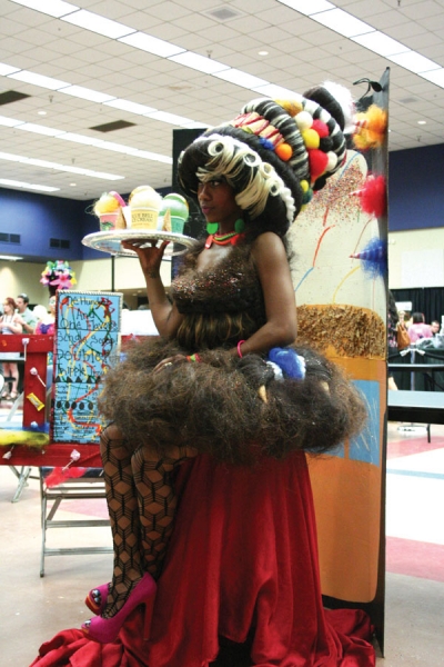ITS Academy of Beauty, in Irving captured first place with their entry, 101...